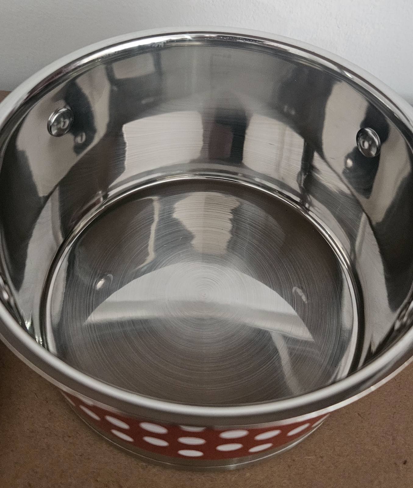 Set inox posuđa Konig EL-6TF RED - Slika 4