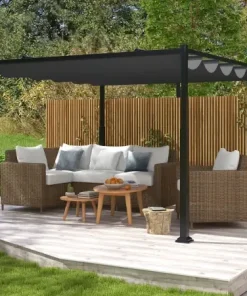 Venturo Prestige 3x3m Siva Pergola Čelična konstrukcija