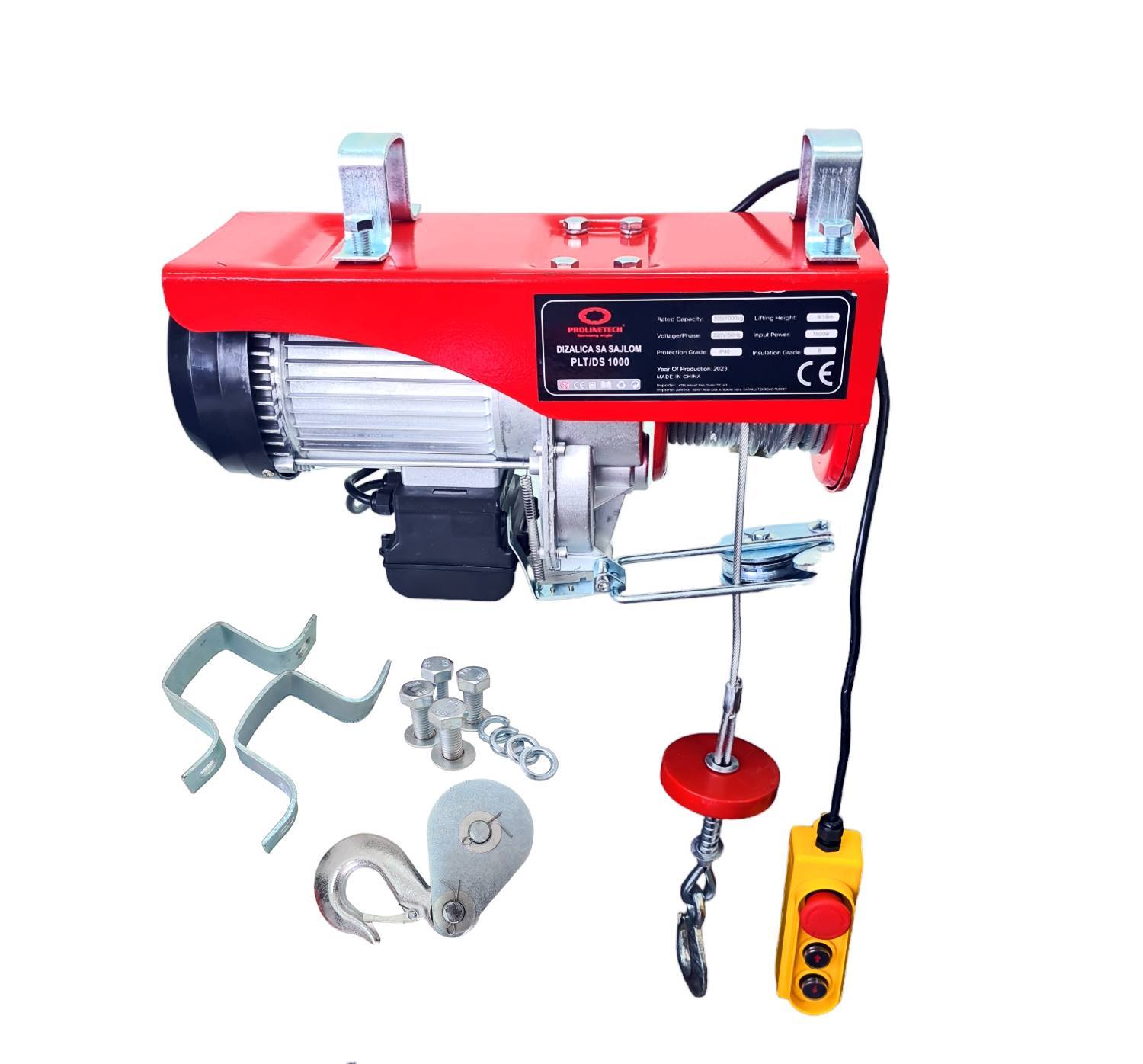 PROLINETECH Dizalica sa sajlom – Vrabac 500/1000kg Germany Style PLT/DS1000 - Slika 3