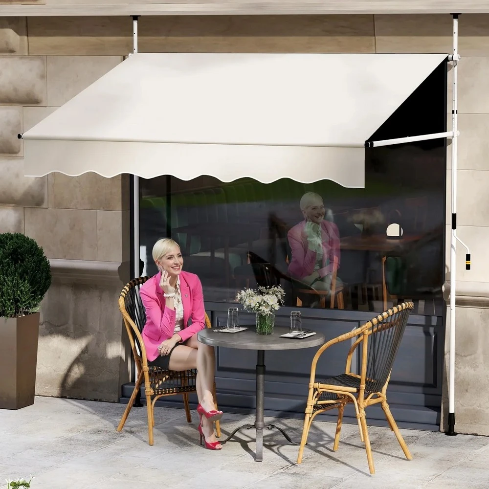 Balkonska Tenda Bež 200x120cm - Slika 2
